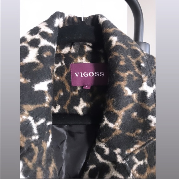 Cheetah Print Wool Jacket 🐆 - Picture 2 of 2